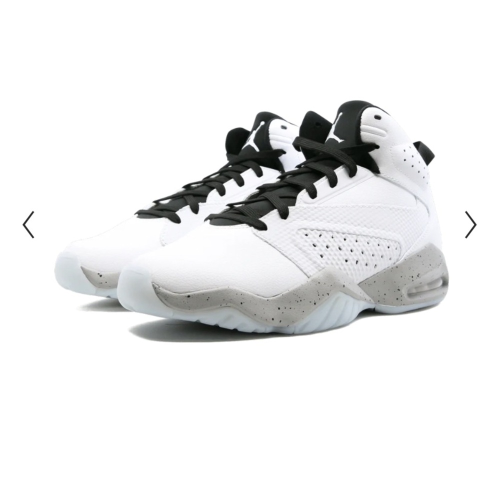 Nike White and Gray Men's Shoes